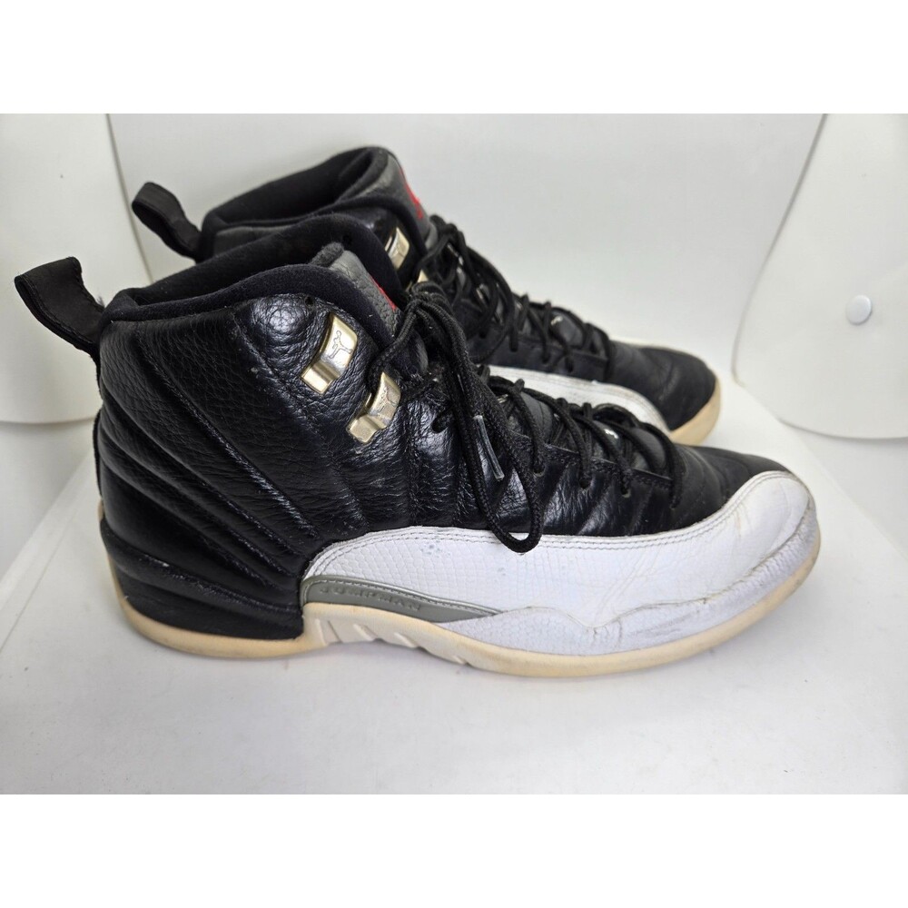 Air Jordan 12 Retro “Playoff” 2022 Shoes Men’s 10 Black White Athletic Sneakers